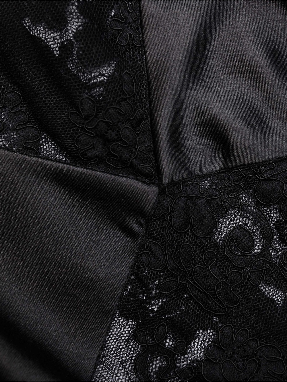 NWOT Self-Portrait Floral lace-trimmed taffeta maxi dress - Picture 7 of 7